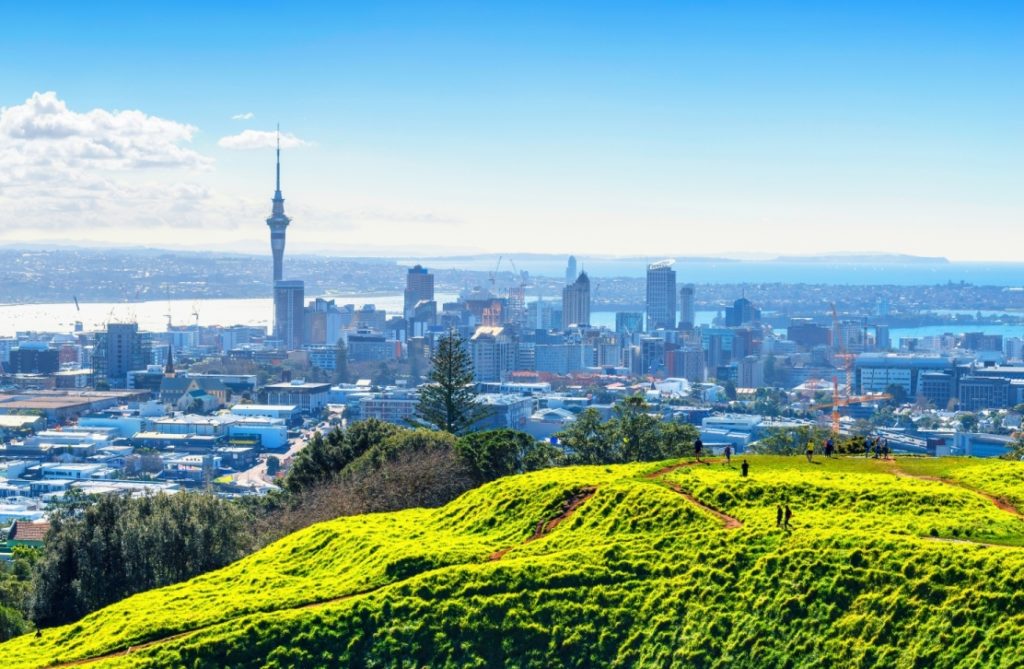 5 Vue sur Auckland depuis le Mont Eden