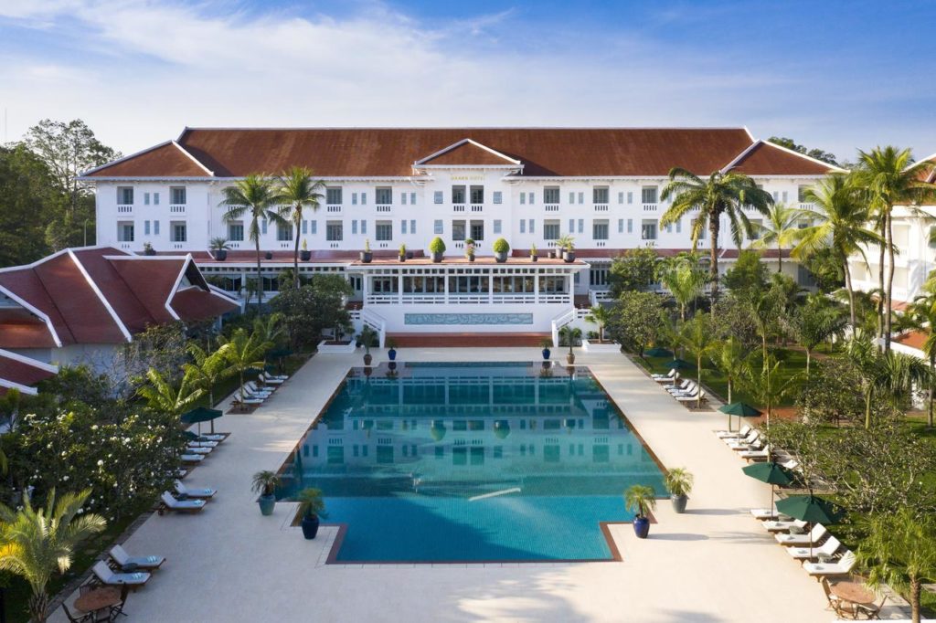 6 - Siem Reap, Raffles Grand Hotel d'Angkor - Swimming pool