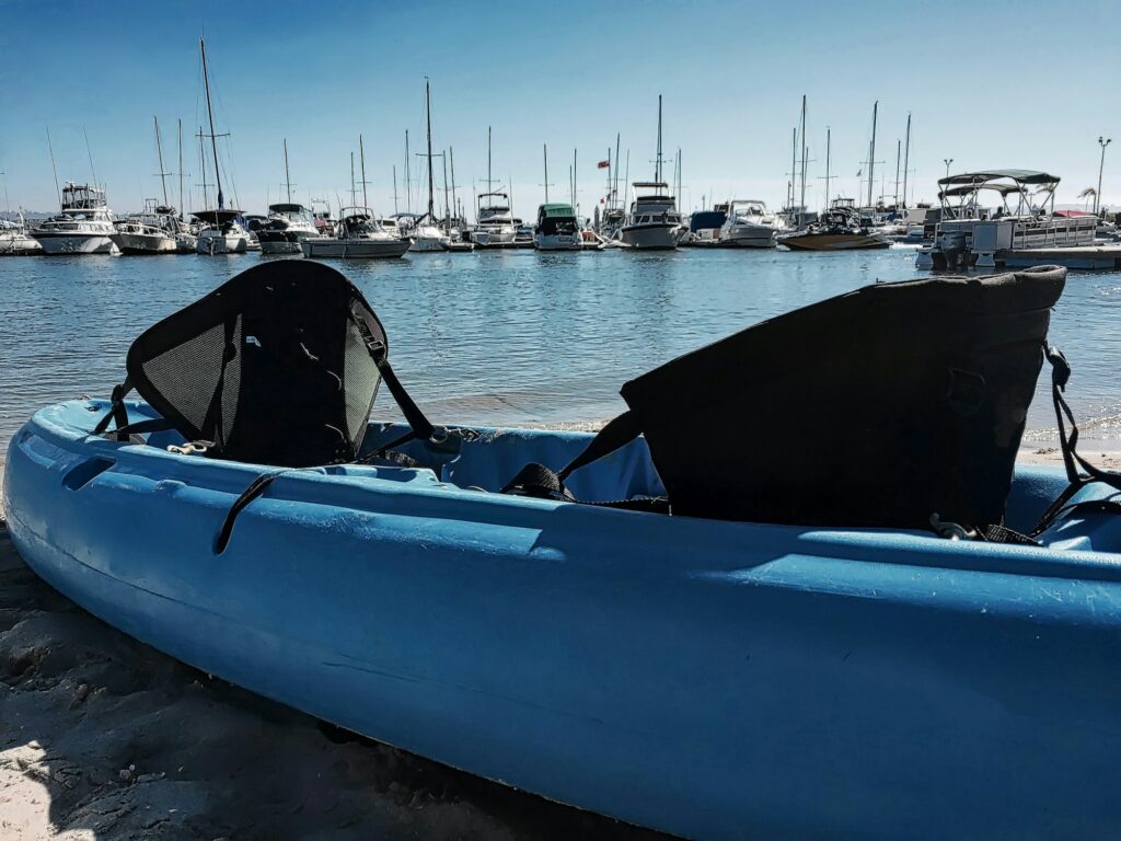 Kayak on Mission Bay, San Diego