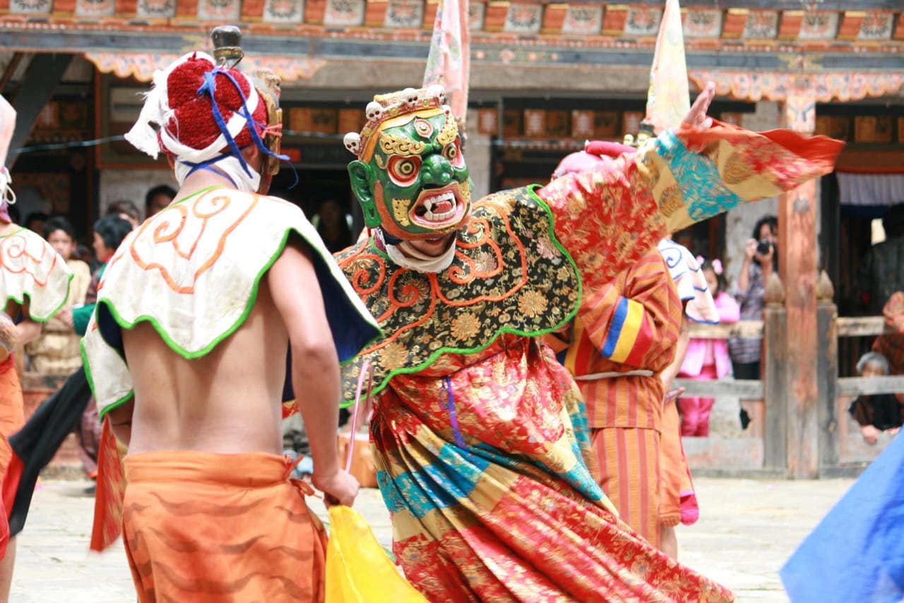 Bhoutan festival de danse